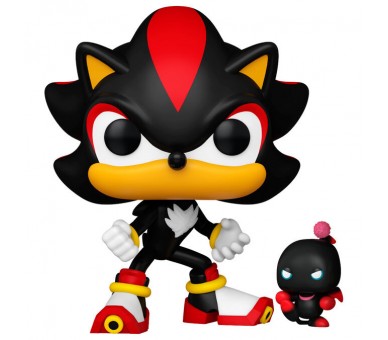 Figura POP Sonic The Hedgehog Shadow with Dark Chao