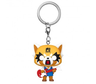 Llavero Pocket POP Aggretsuko - Aggretsuko with Guitar