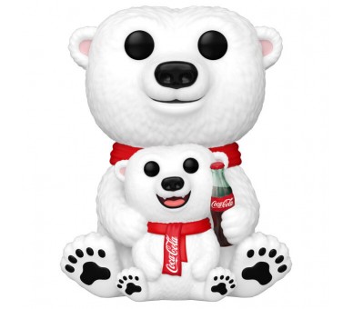 Figura POP Coca -Cola Polar Bear with Cub