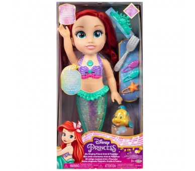 Muñeca Ariel La Sirenita Disney 38cm musical