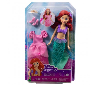 Muñeca Ariel Sirena a Princesas La Sirenita Disney