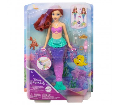 Muñeca Ariel Diversion Nadando La Sirenita Disney