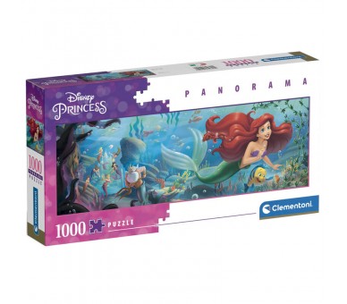 Puzzle panorama La Sirenita Disney 1000pzs