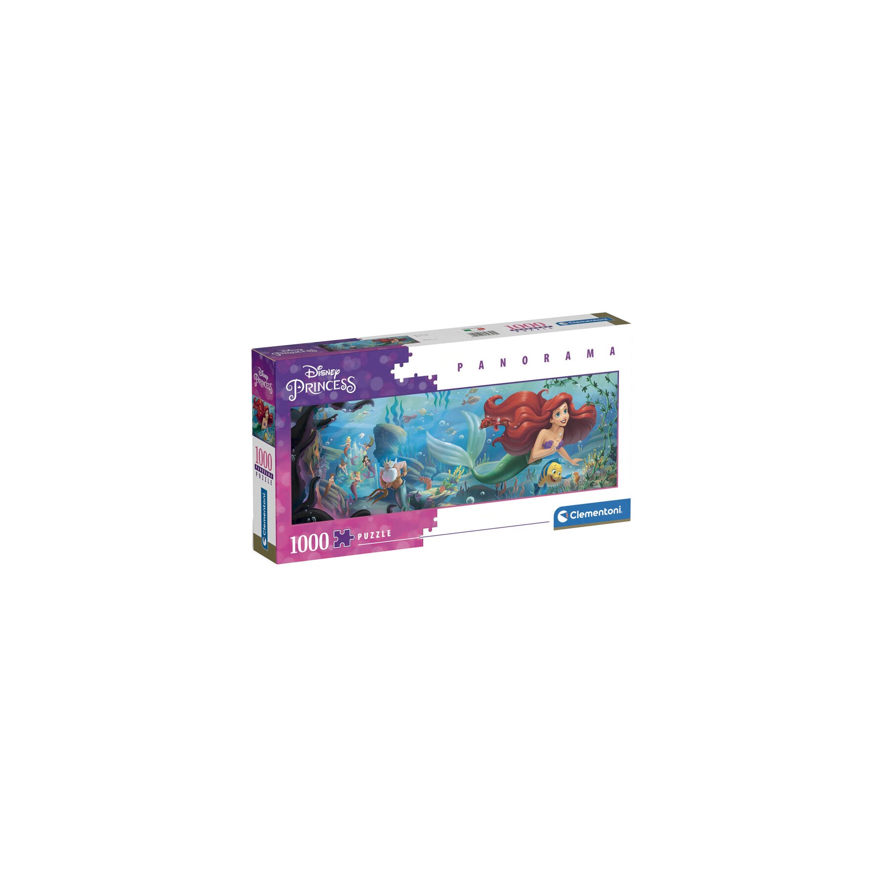 Puzzle panorama La Sirenita Disney 1000pzs