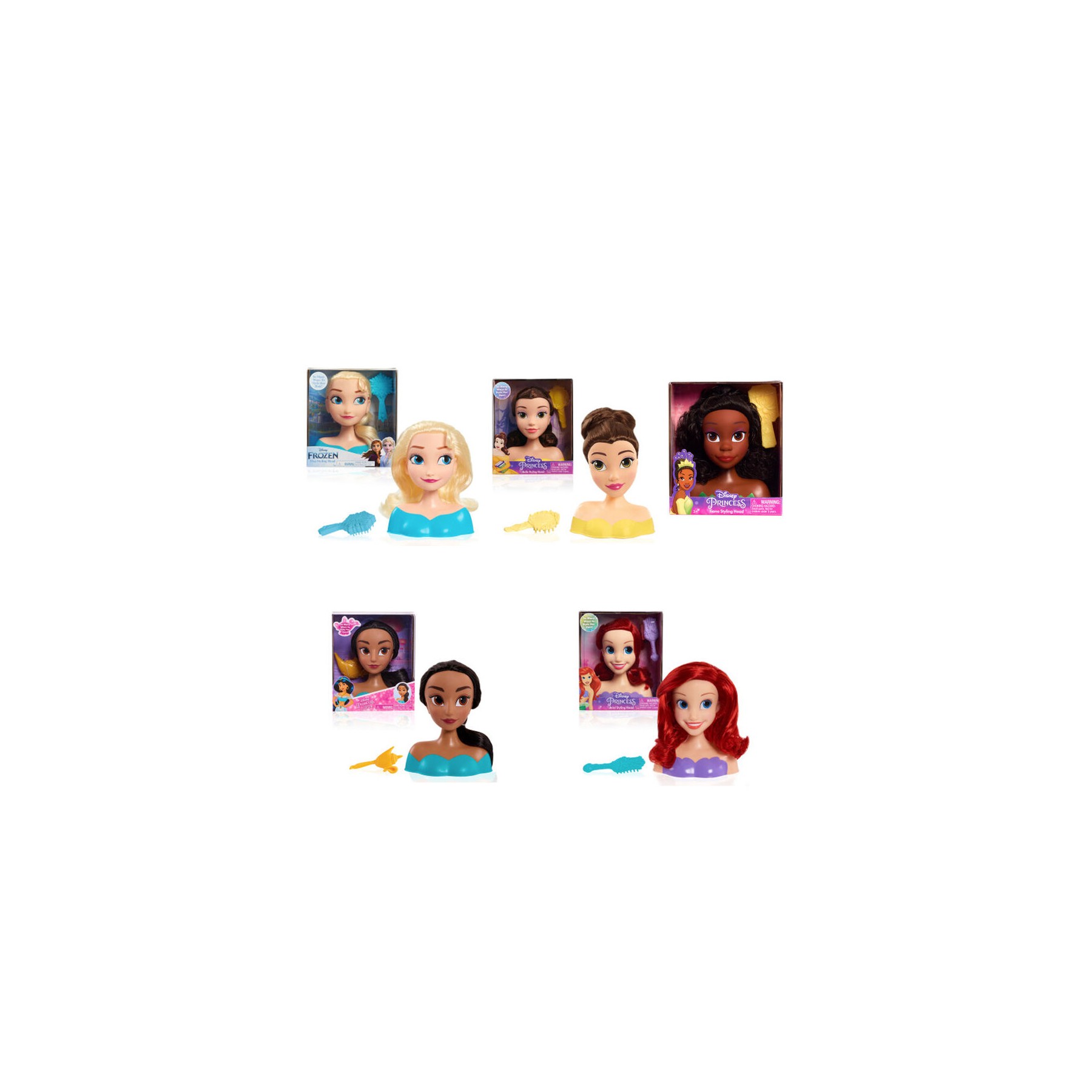 Mini busto Princesas Disney surtido