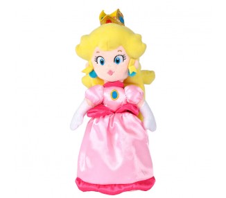 Peluche Peach Super Mario Bros 22cm
