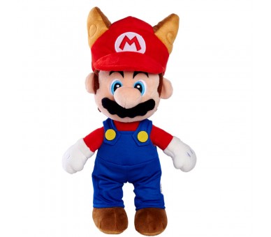 Peluche mapache Mario Super Mario Bros 30cm