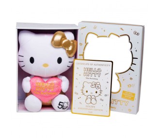 Peluche 50th Anniversario Hello Kitty 30cm