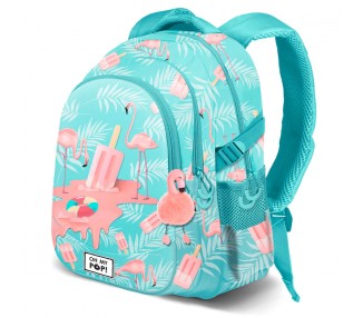 Mochila Sweet Flamingo Oh My Pop! 44cm adaptable
