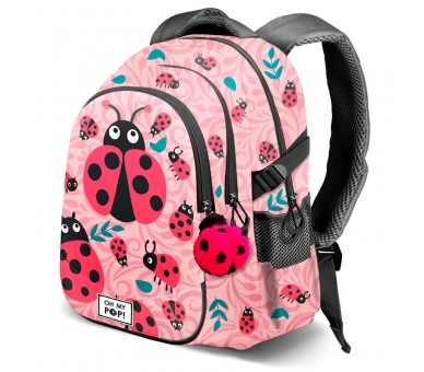 Mochila Sweet Ladybug Oh My Pop! 44cm adaptable