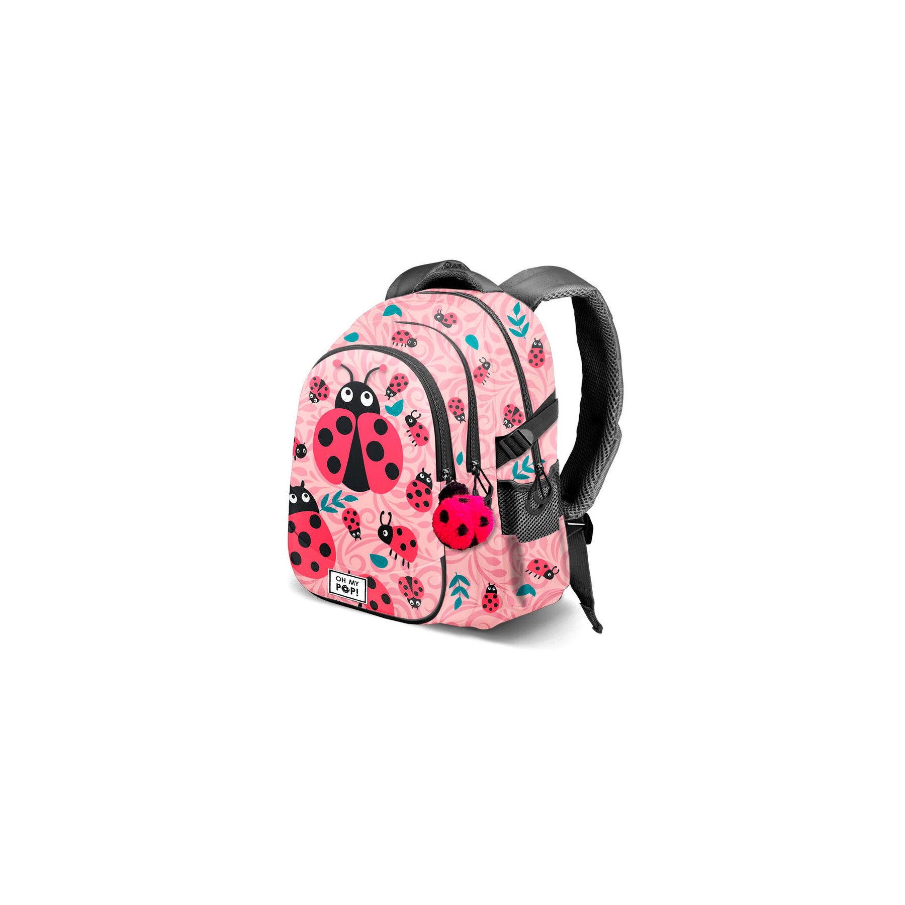 Mochila Sweet Ladybug Oh My Pop! 44cm adaptable