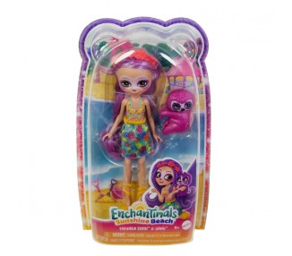 Muñeca Sabindra Sloth Sunshine Beach Enchantimals