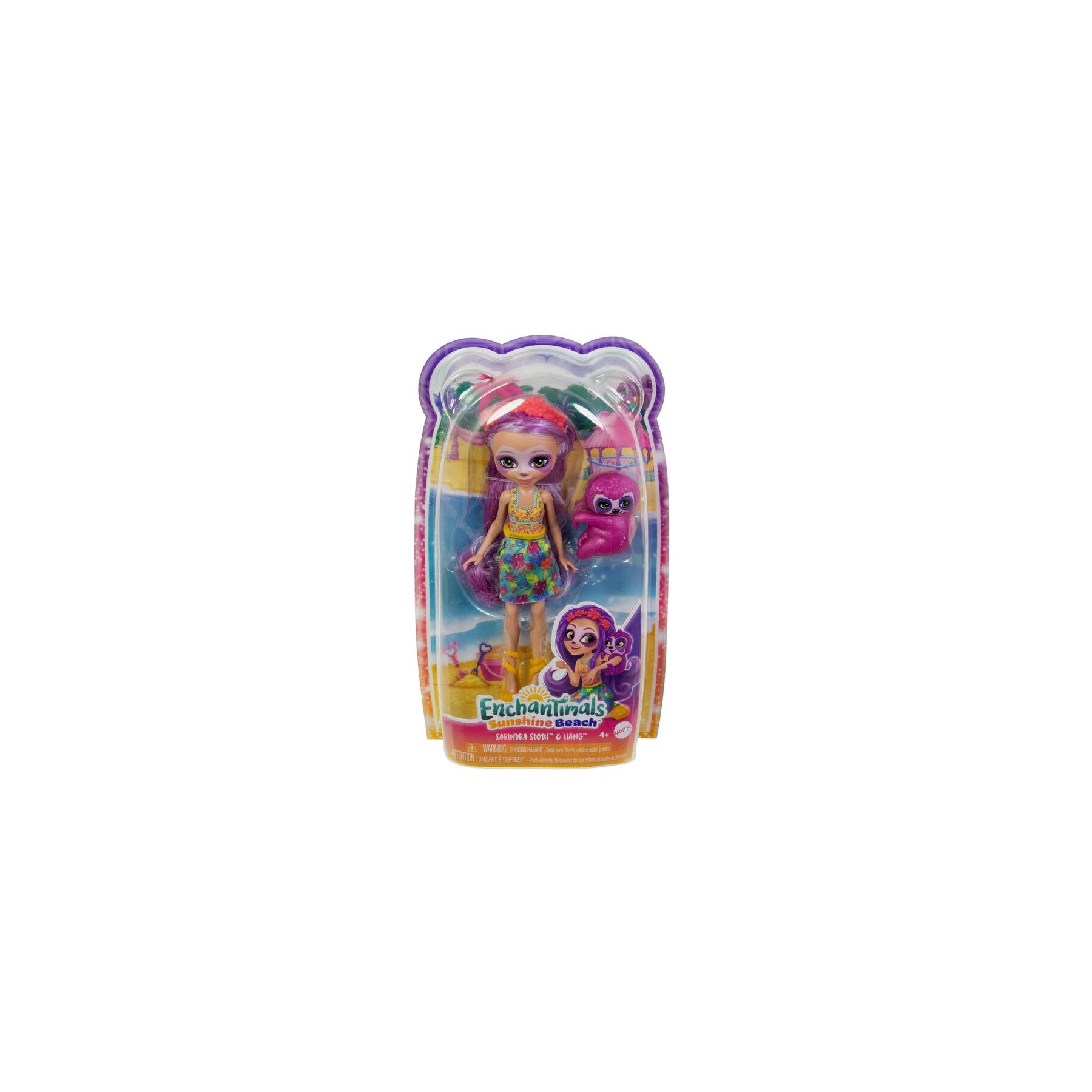 Muñeca Sabindra Sloth Sunshine Beach Enchantimals