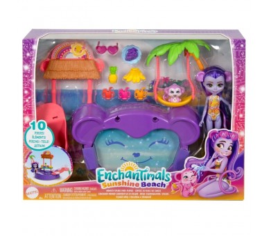 Muñeca Monito Sunshine Beach Enchantimals