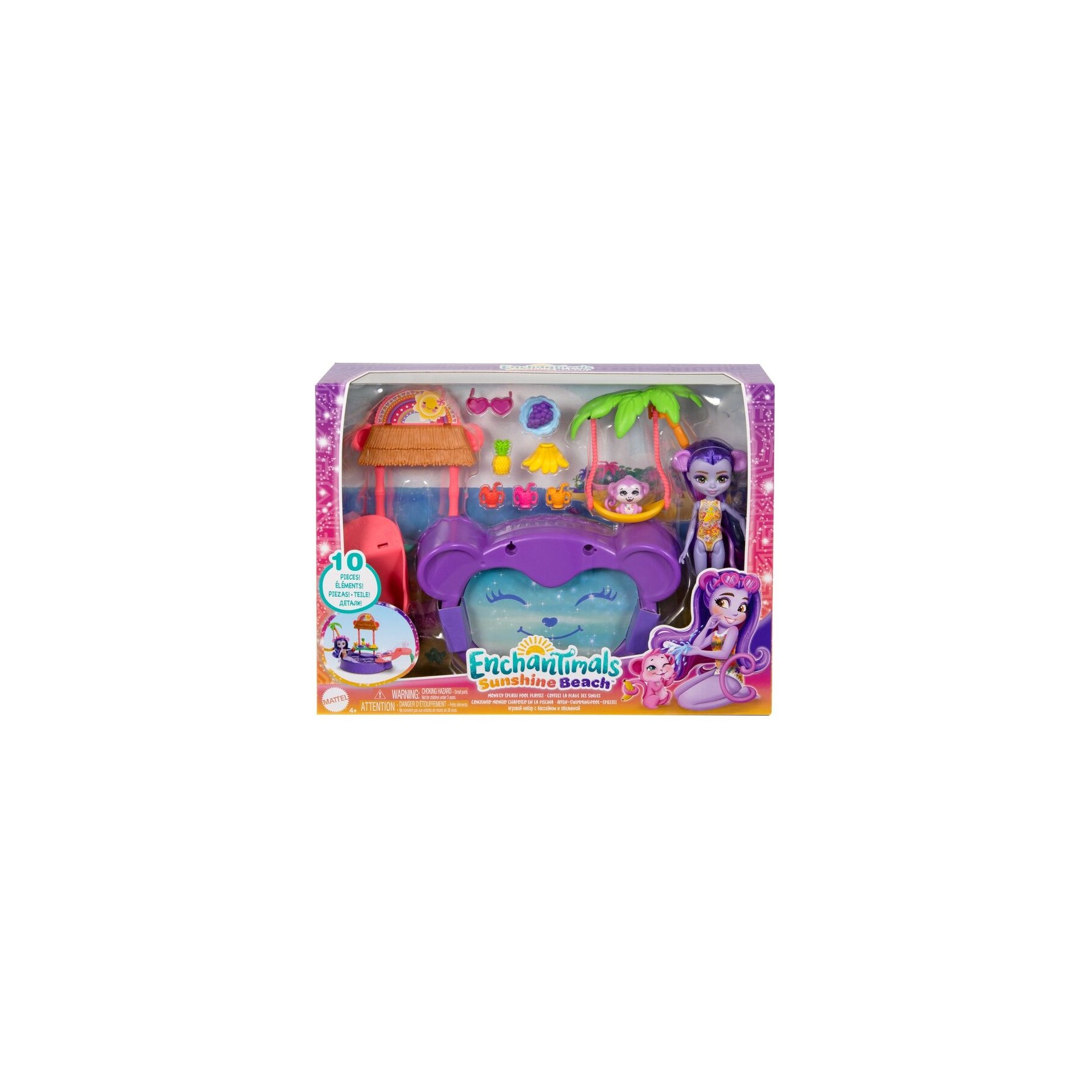 Muñeca Monito Sunshine Beach Enchantimals