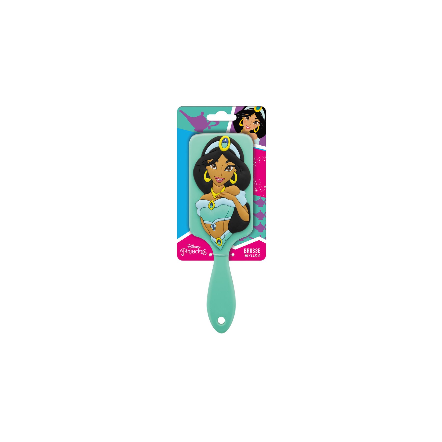 Cepillo pelo 3D Jasmine Aladdin Disney