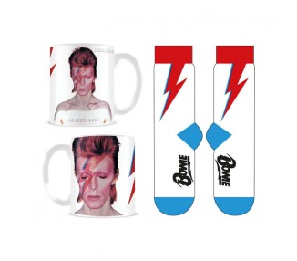 Set Taza y Calcetines David Bowie
