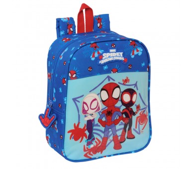 Mochila Spidey Amazing Friends Marvel 27cm adaptable