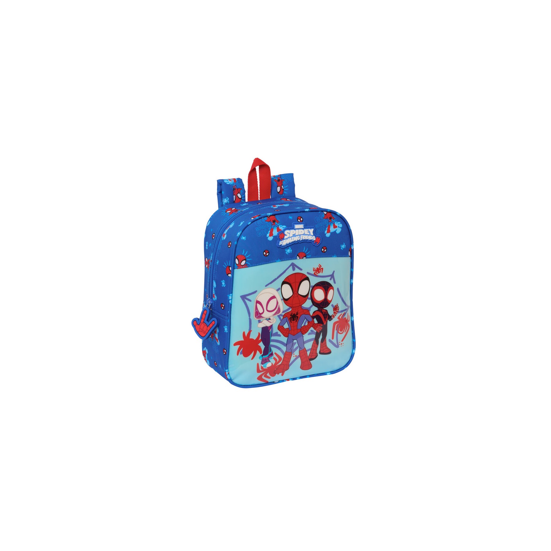 Mochila Spidey Amazing Friends Marvel 27cm adaptable