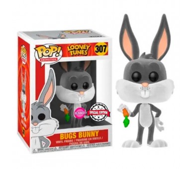 Figura POP Looney Tunes Bugs Bunny Flocked Exclusive