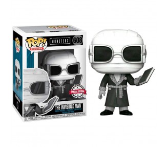 Figura POP Universal Monsters Invisible Man Black and White Exclusive