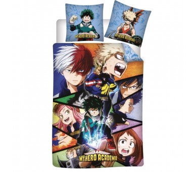 Funda nordica My Hero Academia cama 90cm microfibra