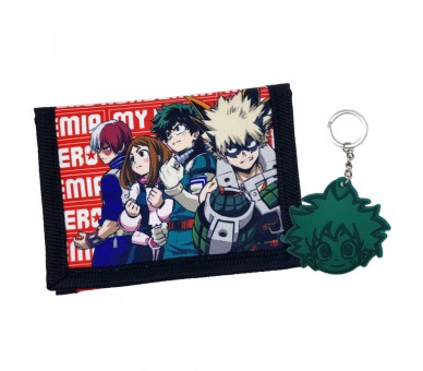 Set cartera + llavero My Hero Academia