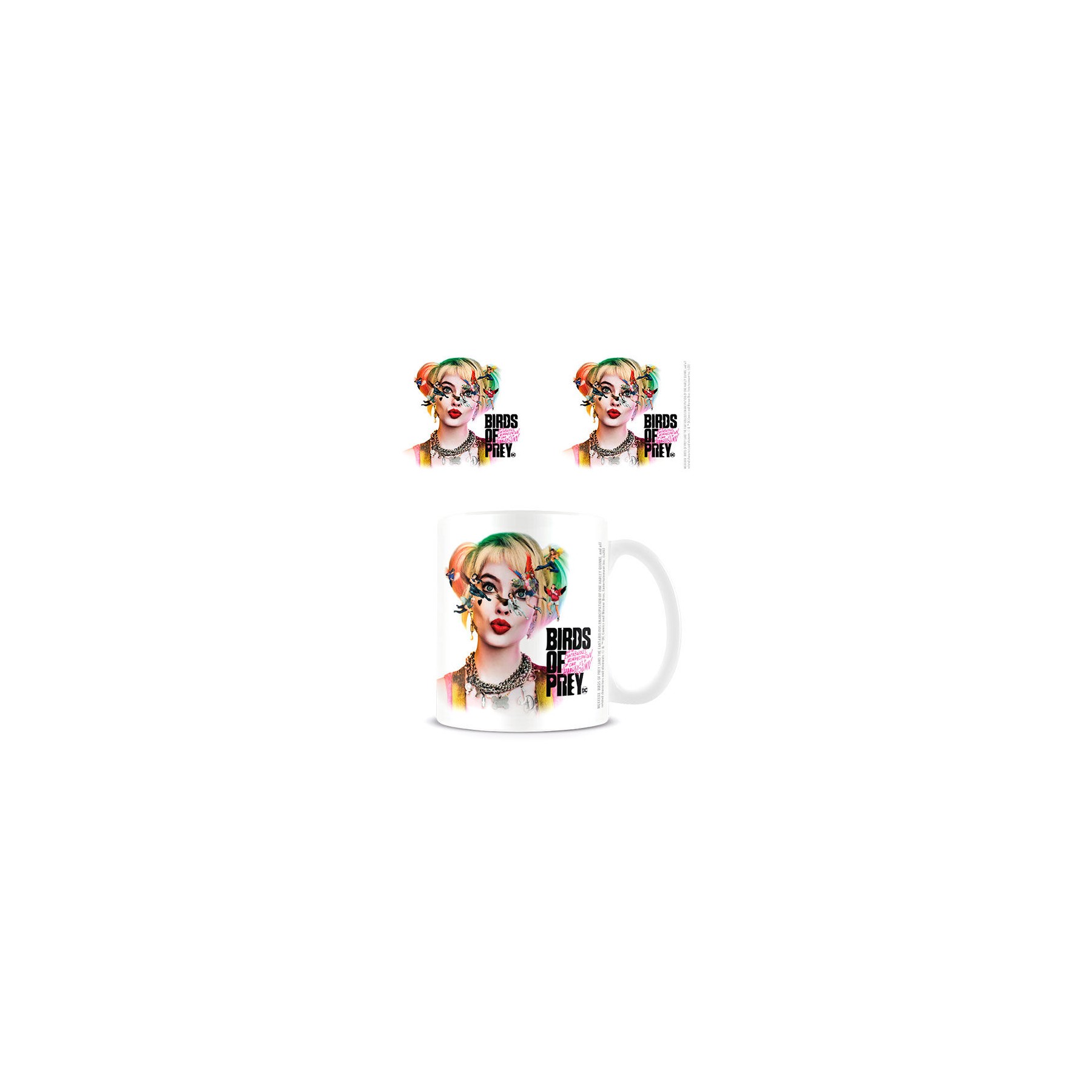 Taza Harley Quinn Seeing Stars Birds of Prey DC Comics