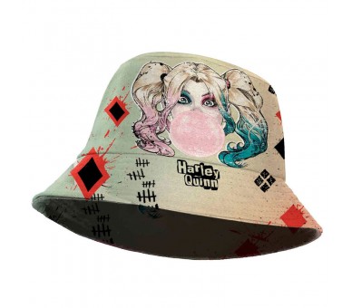Gorro pescador Harley Quinn DC Comics infantil