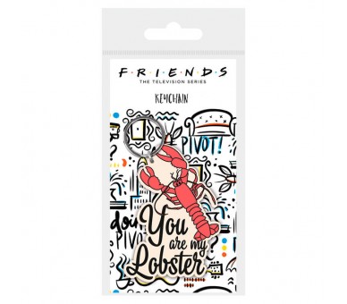 Llavero rubber You Are My Lobster Friends