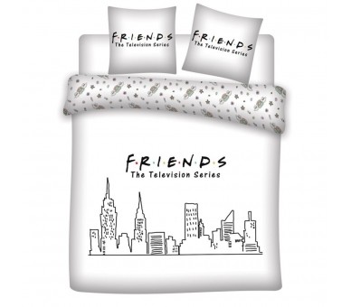 Funda nordica Friends cama 135 microfibra