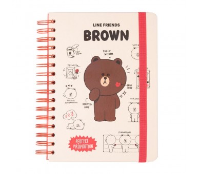 Cuaderno A5 Line Friends