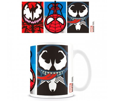 Taza Kawaii Spiderman Venom Marvel