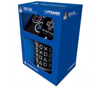 Set Taza + Llavero + posavaso Playstation