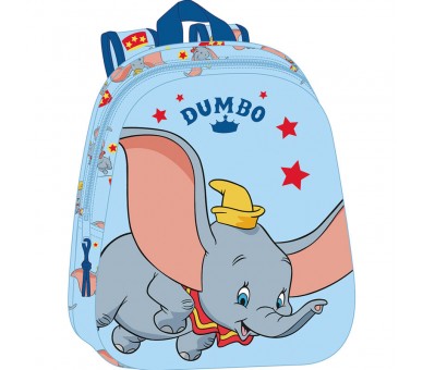 Mochila 3D Dumbo Disney 33cm