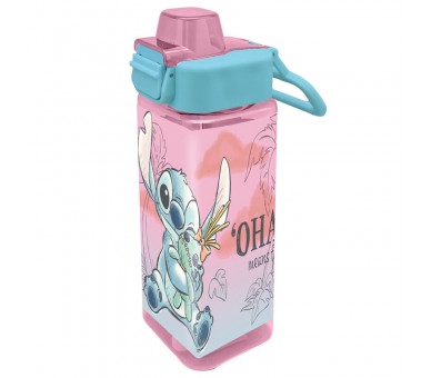 Cantimplora cuadrada Stitch Disney 500ml