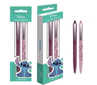 Blister 2 boligrafos Stitch Disney