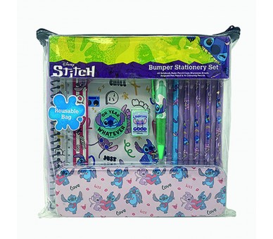 Set papeleria Stitch Disney