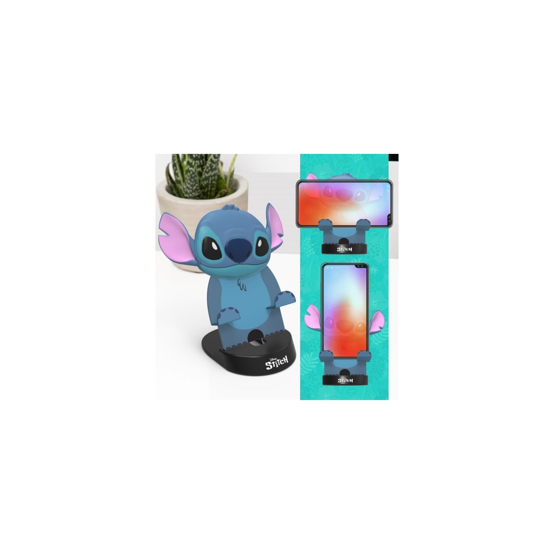 Soporte Smartphone Stitch Disney 13cm