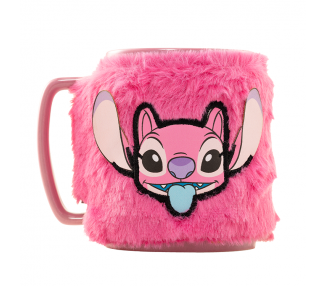 Taza funda de peluche Angel Disney 440ml