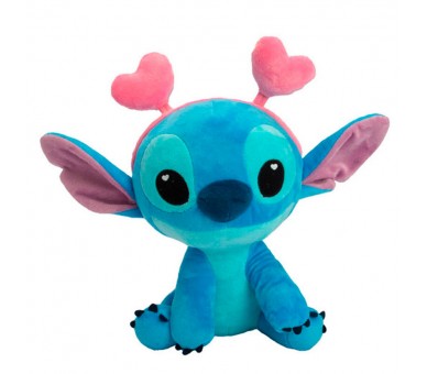 Peluche Stitch Corazones Disney 25cm