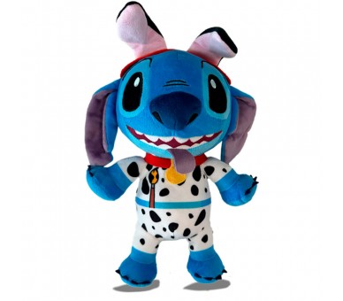 Peluche Stitch Dalmata Disney 25cm