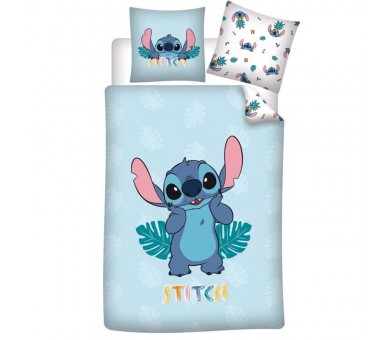 Funda nordica Stitch Disney cama 90cm policotton