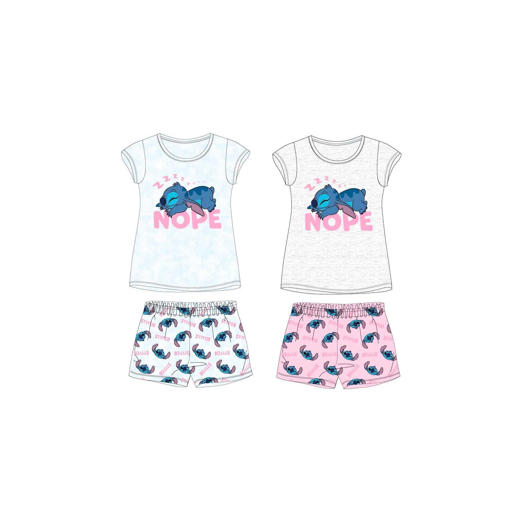 Conjunto Stitch Disney surtido