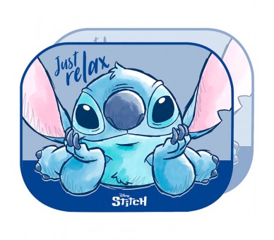 Set 2 parasol ventana Stitch Disney