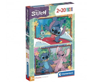 Puzzle Stitch Disney 2x20pzs