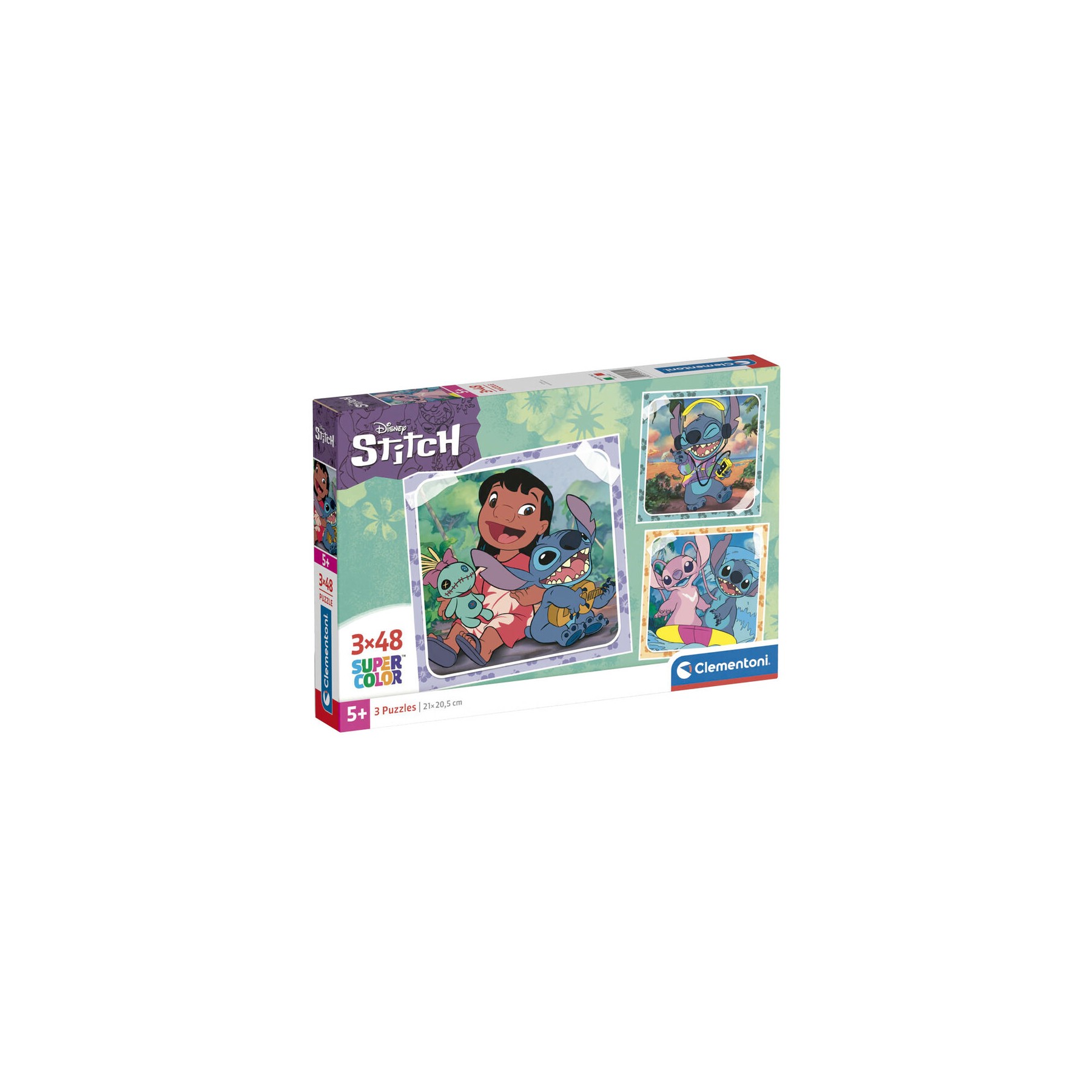 Puzzle Stitch Disney 3x48pzs