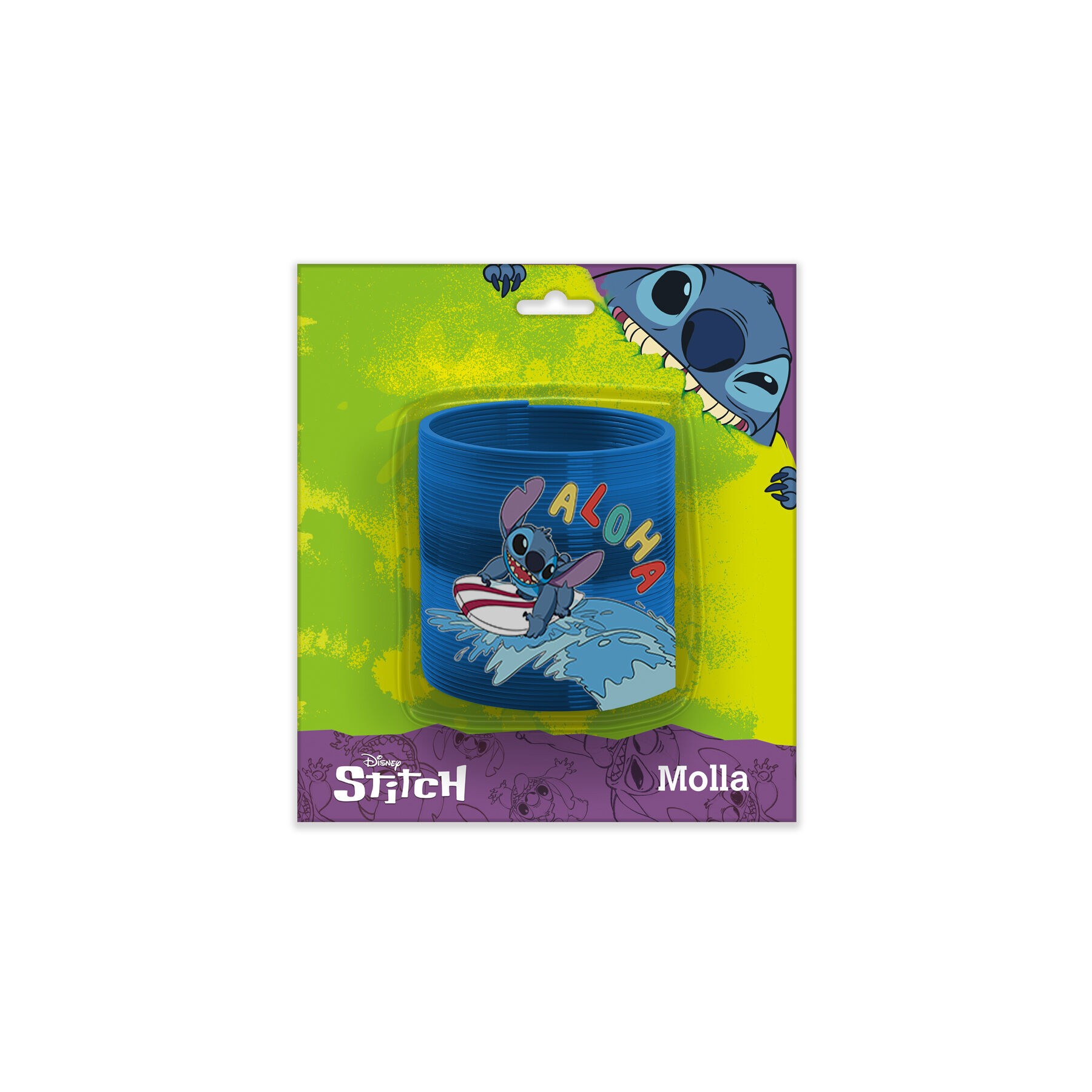 Resorte Slinky Stitch Disney
