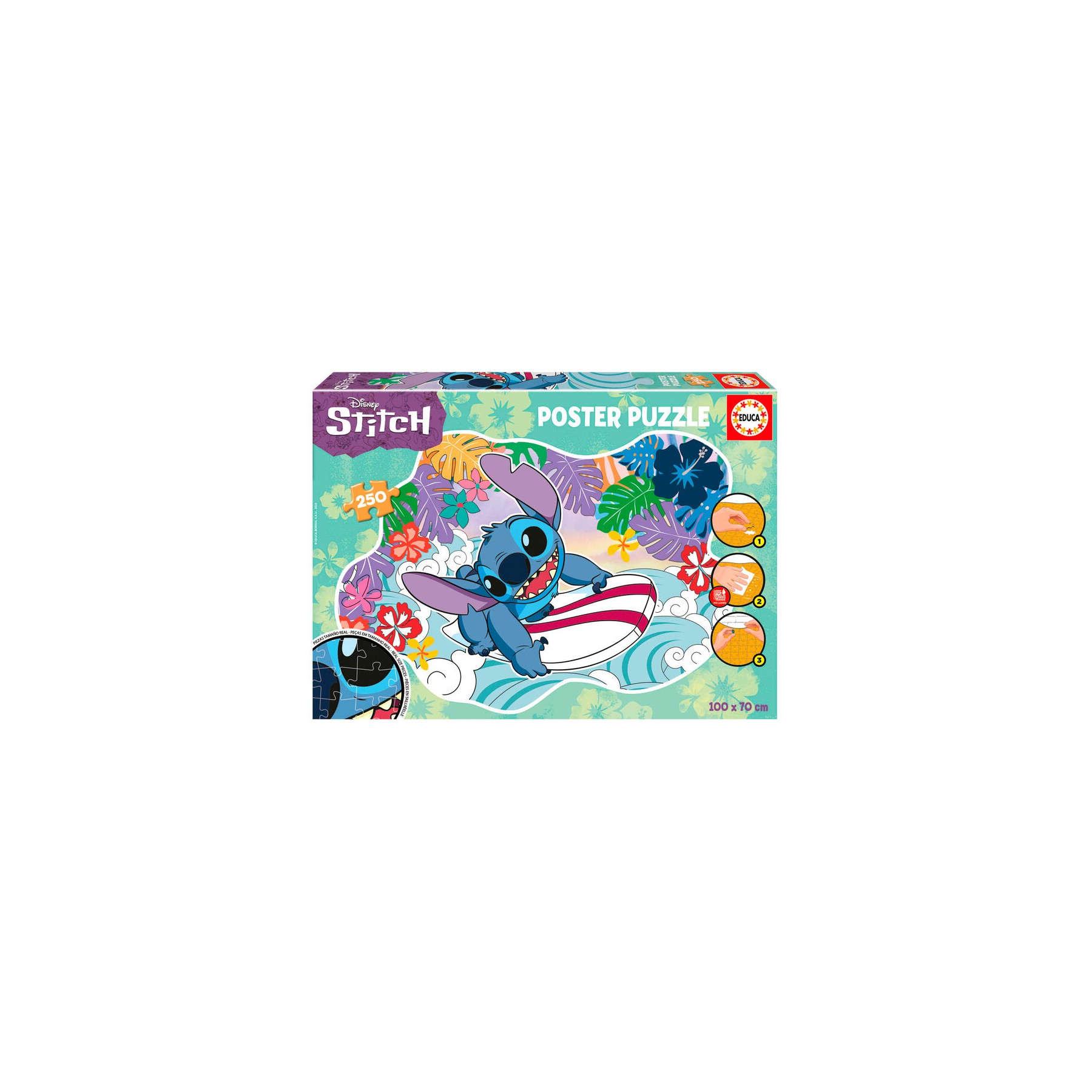 Puzzle Poster Stitch Disney 250pzs