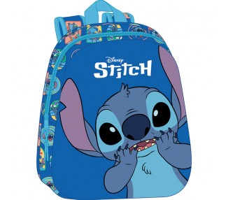 Mochila 3D Stitch Disney 33cm